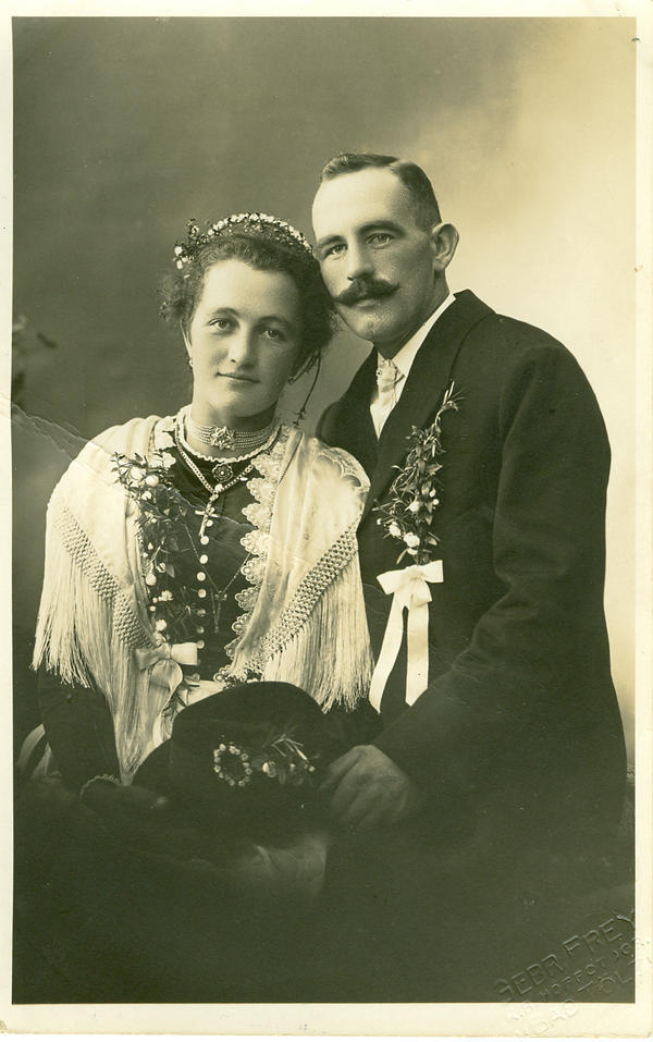 Brautpaar 1910er Jahre