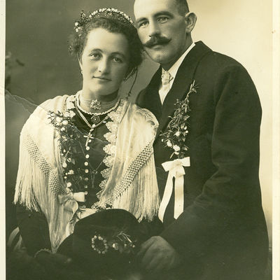 Brautpaar 1910er Jahre