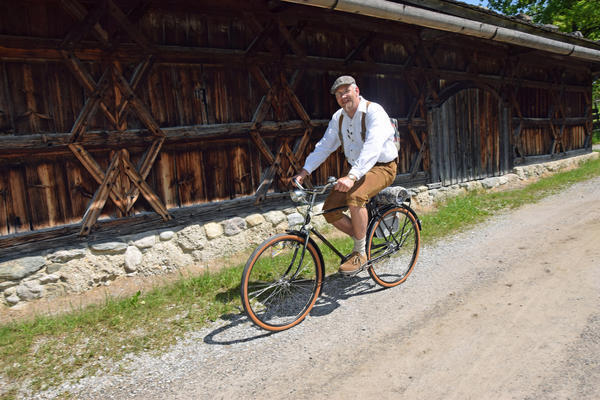 Historisches Miele-Fahrrad