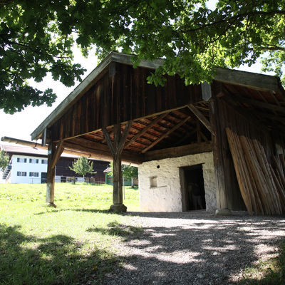 The small building stood in Obereck on the grounds of the Haasecker farm and was in use for about one week a year.