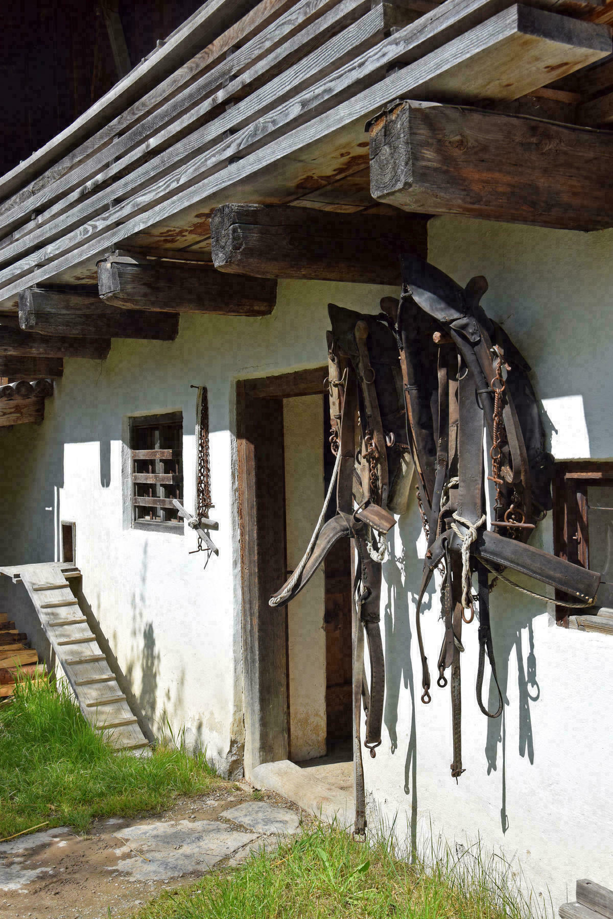 Pferdegeschirr am Hodererhof aus Kochel