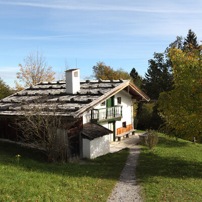 Kleinanwesen aus Oberau, Hausname "Steinbichl"