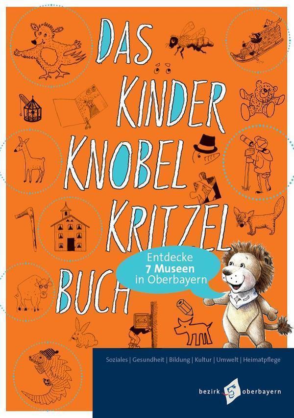 Cover des KinderKnobelKritzelBuchs