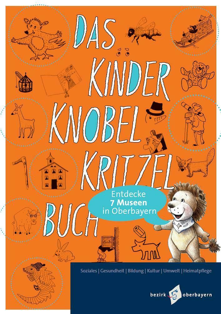 Titel des Kinder-Knobel-Kritzel-Buchs